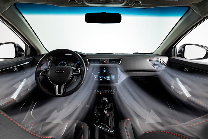 Evo 3 vista interior