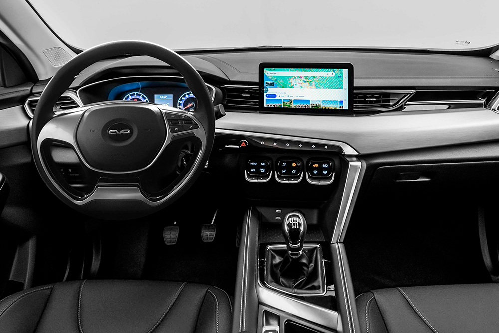 Evo 5 vista interior