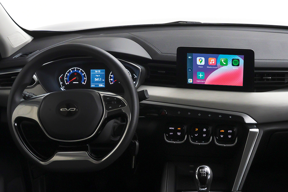 Evo 5 vista interior