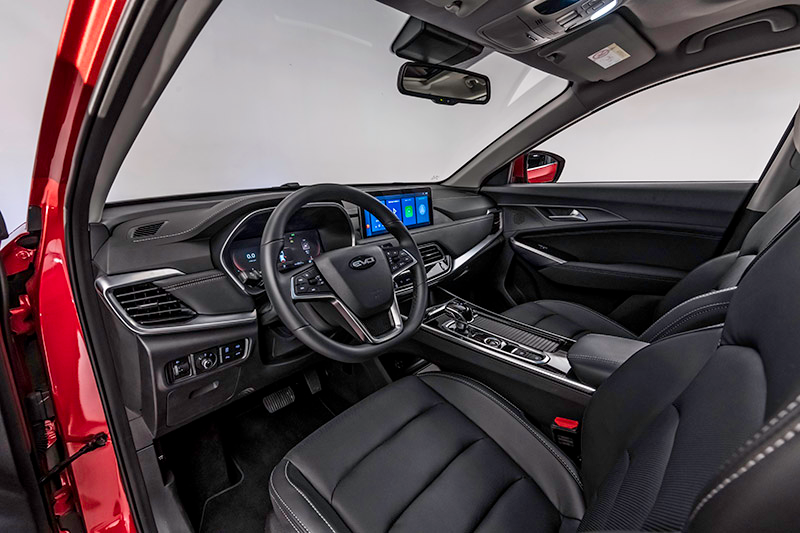 Evo 7 vista interior