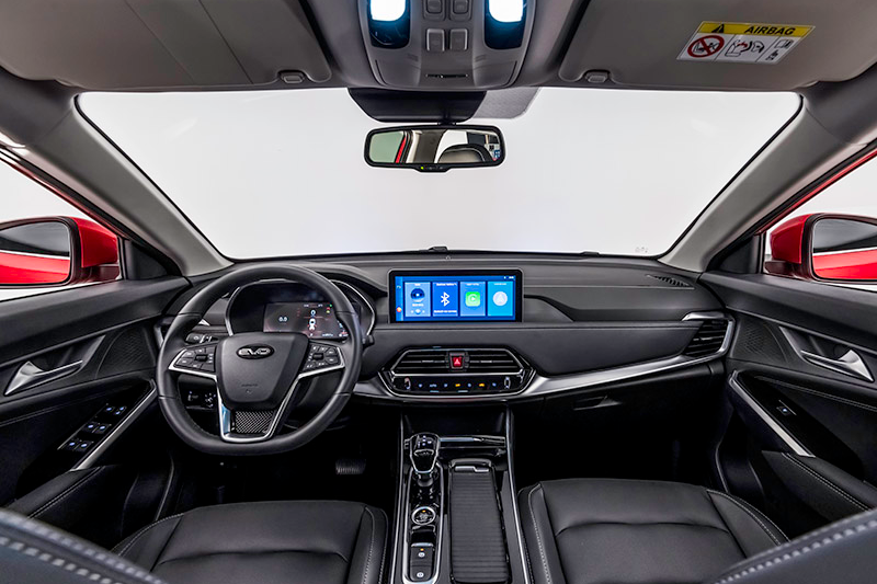 Evo 7 vista interior