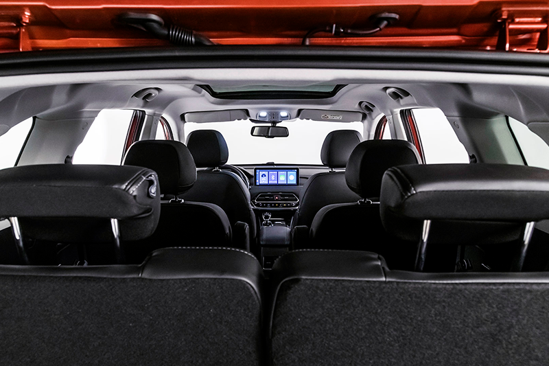 Evo 7 vista interior