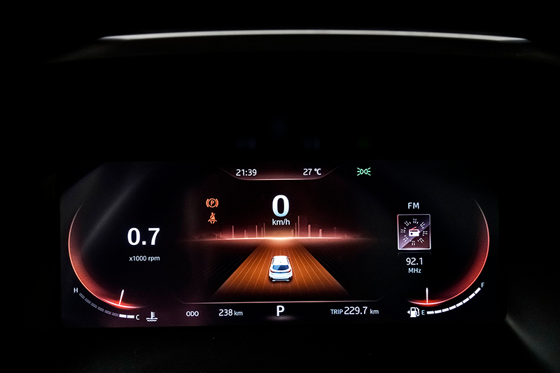 Evo 7 vista interior