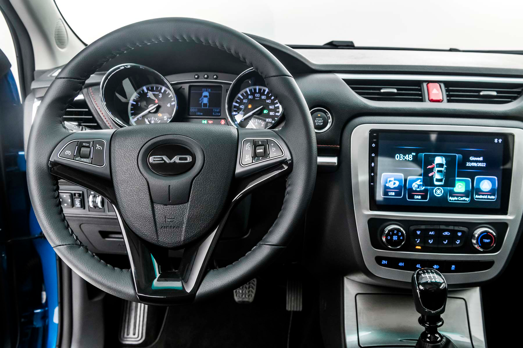 Evo Cross 4 vista interior