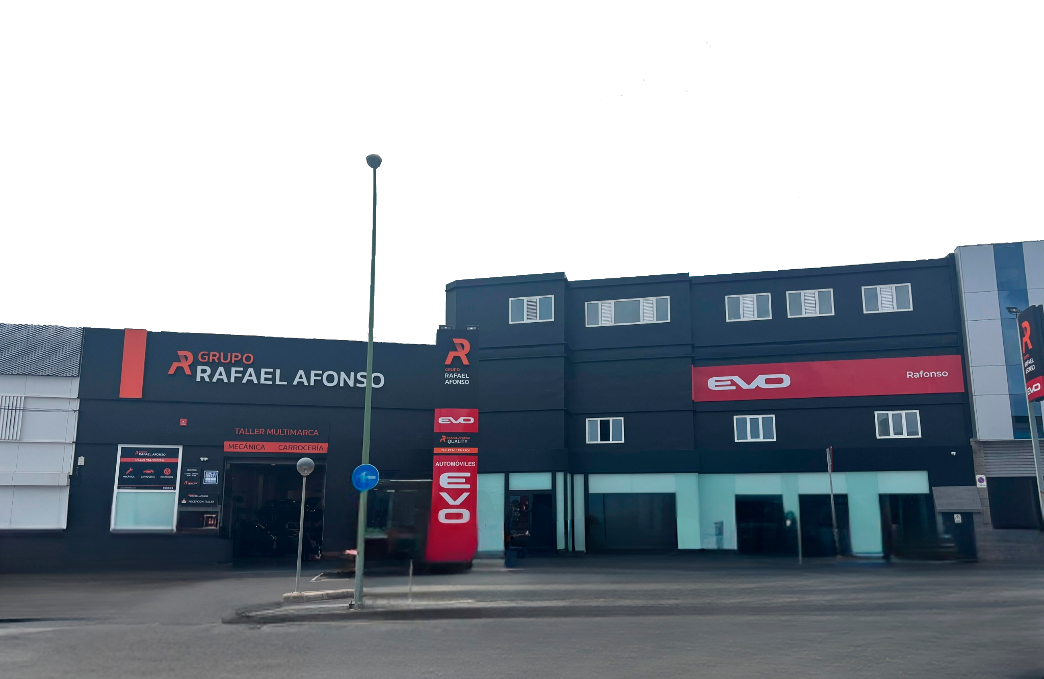 Fachada instalaciones