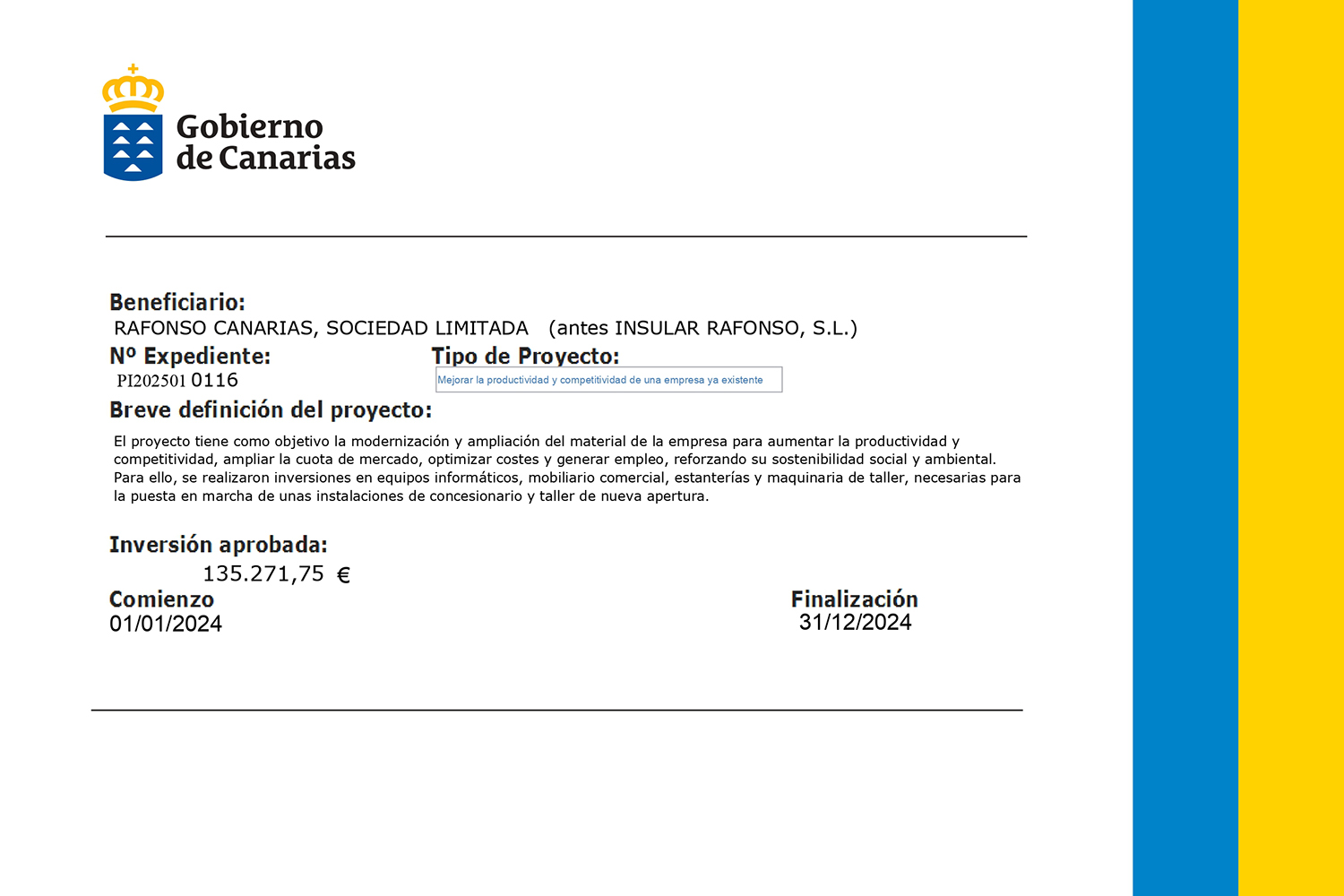 Cartel-medidas-de-informacion-Linea-RAFONSO